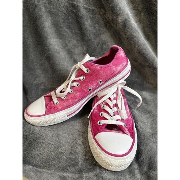 Converse All Star Shoes‎ Womens Size 7 Low Top Canvas Tie Dye 142455F Sneakers - Picture 1 of 9